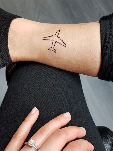 airplane tattoo